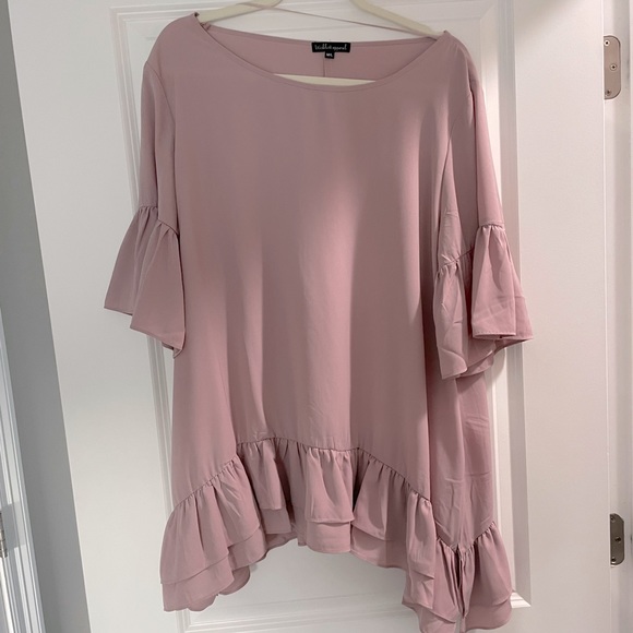 Boutique Ruffle Blouse - Picture 2 of 4